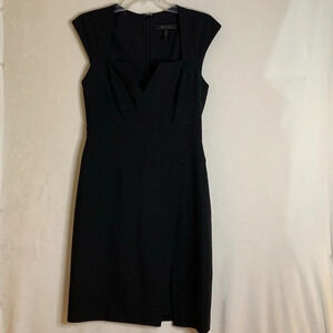BCBGMAXAZRIA Women's Moss Cap Sleeve Little Black Dress LBD Size 8